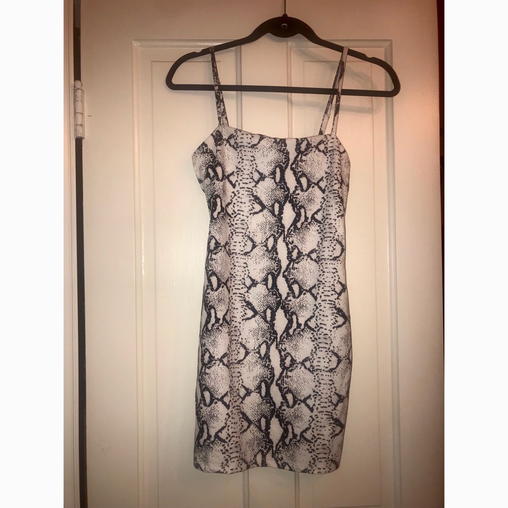 Snake skin dress